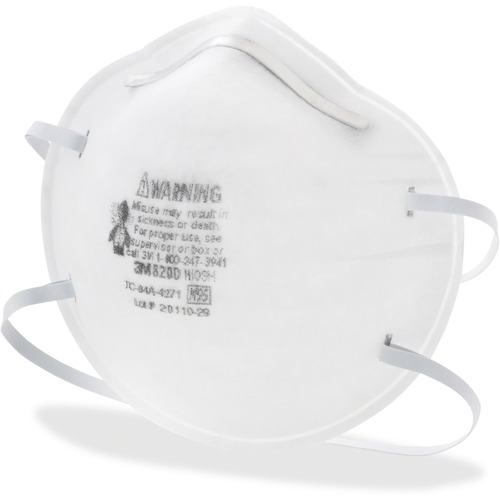 Particle Respirator, N95, 20/BX, White