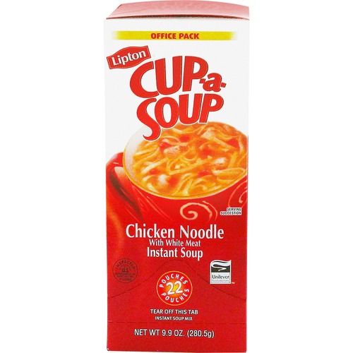 Cup-a-Soup, .45 oz., 22/BX, Chicken Noodle