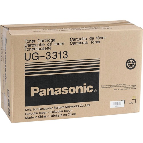 Genuine OEM Panasonic UG-3313 Black Toner Cartridge (10000 page yield)