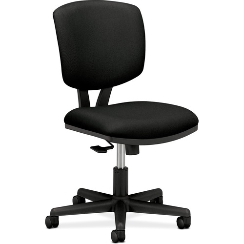 Task Chair, Synchro Tilt, Padded, 25-3/4"x25-3/4"x40",Black