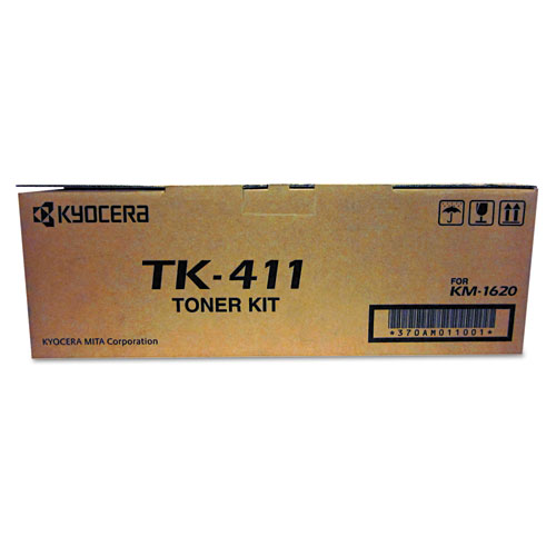 Genuine OEM Kyocera Mita TK411 Black Toner Cartridge (15,000 page yield)