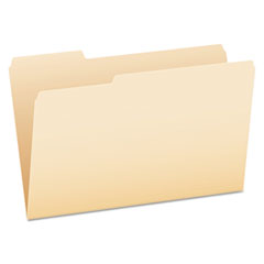 Essentials File Folders, 1/3 Cut Top Tab