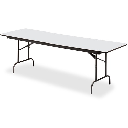 Wood Folding Table, 30"x96", Gray