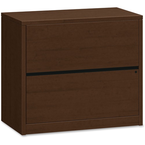 The HON Company  2 Drawer Lateral File, 36"x20"x29-1/2", Mocha