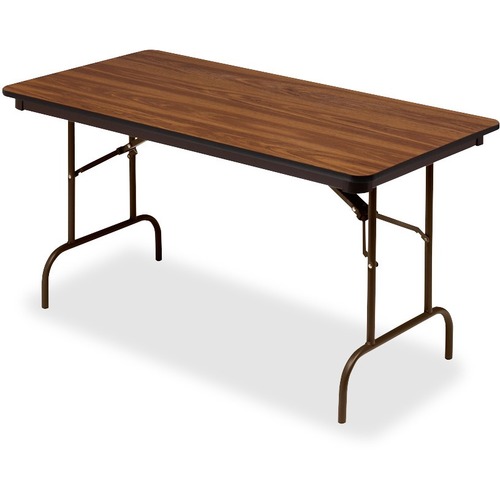 Wood Folding Table, 30"x60", Oak