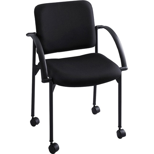 Stacking Chairs,Black Steel Frame,23-1/2",x23"x31-3/4",BK