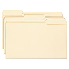 Antimicrobial Folders,1/3 Assorted,1-Ply,Lgl,100/BX,Manila