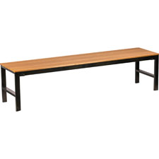 Lorell  Table, Outdoor, Polystyrene, 36-5/8"x36-5/8"x30-3/4", TK/BK
