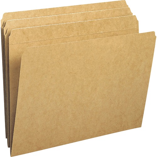 Top Tab Folder,2-Ply,11 pt, Straight Cut,Letter,100/BX,KFT