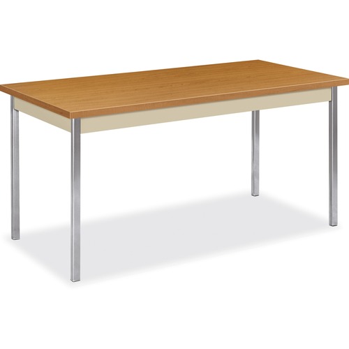 Utility Table, Metal, 60"x30"x29", Harvest/Putty