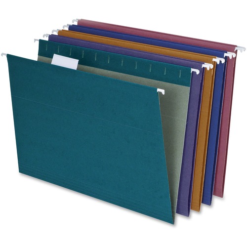 Recycled Paper Color Hanging Folders, Le