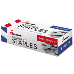 Standard Staples, 5M, 210 Per Strip, 48/BX, Silver