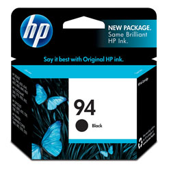 Genuine OEM HP C8765WN (HP 94) Black Inkjet Cartridge