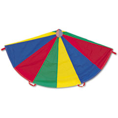 Parachute, 24-Ft, 20-Handles, Multicolored