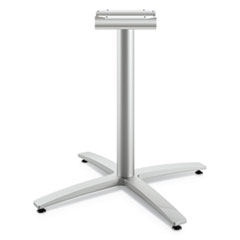 The HON Company  X-Base, Seated Height, f/36" Tabletops, 29-1/2"H, Silver