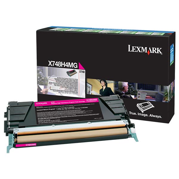 Lexmark High Yield Magenta Return Program Toner Cartridge for US Government (10,
