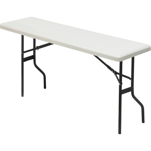 Folding Table, 18"x60", Platinum