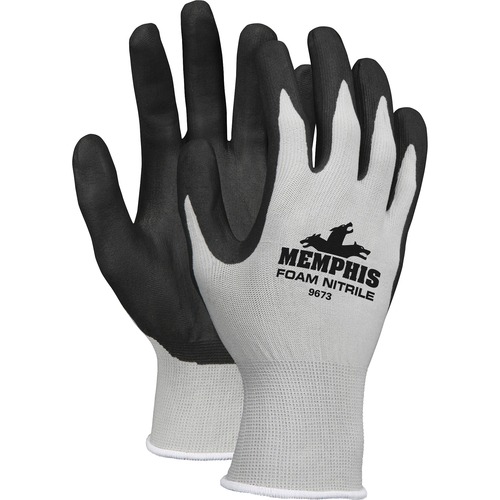 GLOVES,SUPPORTED,NITRI,FOAM