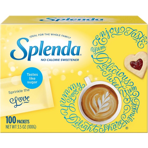 Splenda Sugar Substitute Packets, 1.0g, 12BX/CT, YW