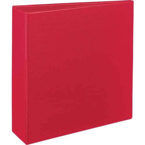 Durable Binder, 3" Cap, 11"x8-1/2", Red
