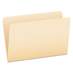 Essentials File Folders, Straight Cut, T