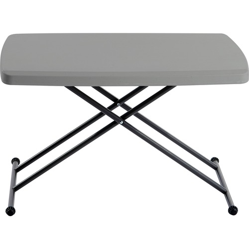 Personal Folding Table, 20"x30", Charcoal