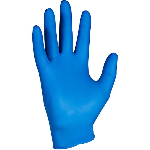 Nitrile Gloves, Large, 2.0 Mil, 100/CT, Artic Blue
