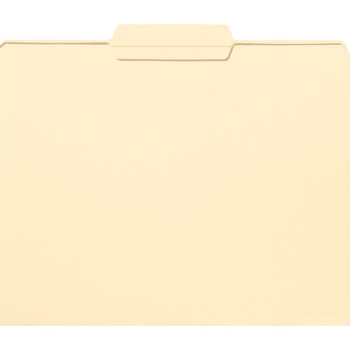 File Folders, 1/3 Center Tab Cut, 2 Ply, Letter, 100/BX, MLA