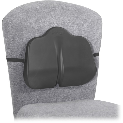 Backrest, Low Profile, Washable, 14"x2-1/2"x11", Black