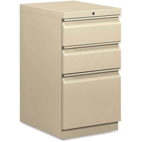 Box/Box/File Pedestal, 15"x20"x28", Putty