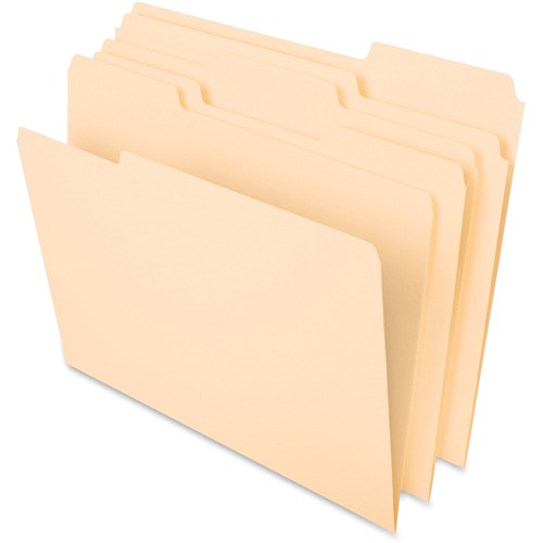 File Folders, 1/3 Cut Top Tab, Letter, M