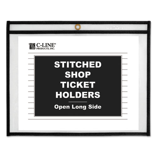 Shop Ticket Holders, Stitched, Horz-9"x12", 25/BX, CL
