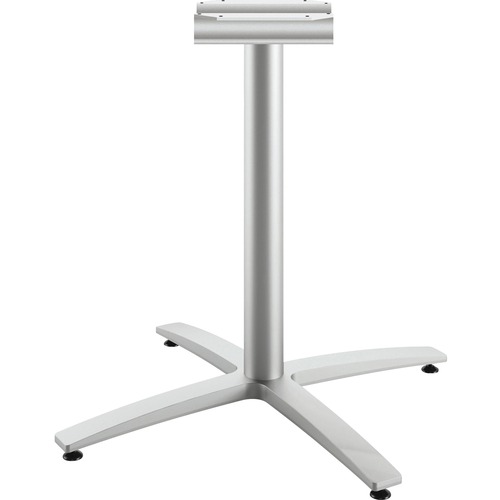 The HON Company  X-Base, Seated Height, f/42" Tabletops, 29-1/2"H, Silver