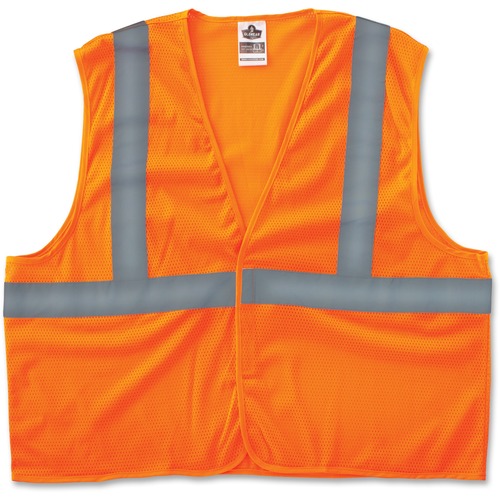 Super Econ Vest, CLS-2, L/XL, Orange