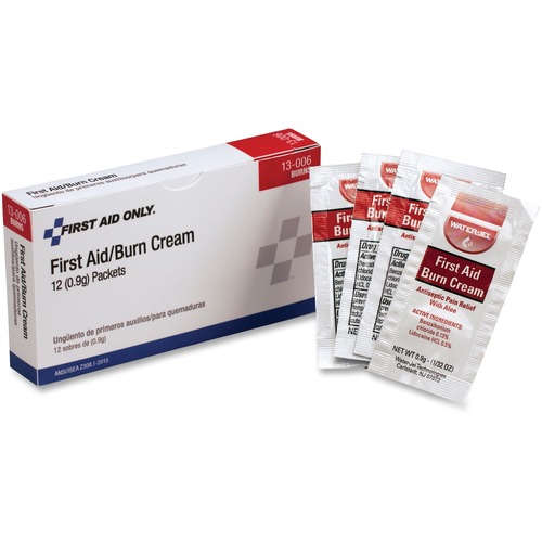 First Aid Burn Cream Ointment, 1Gram, 100/BX