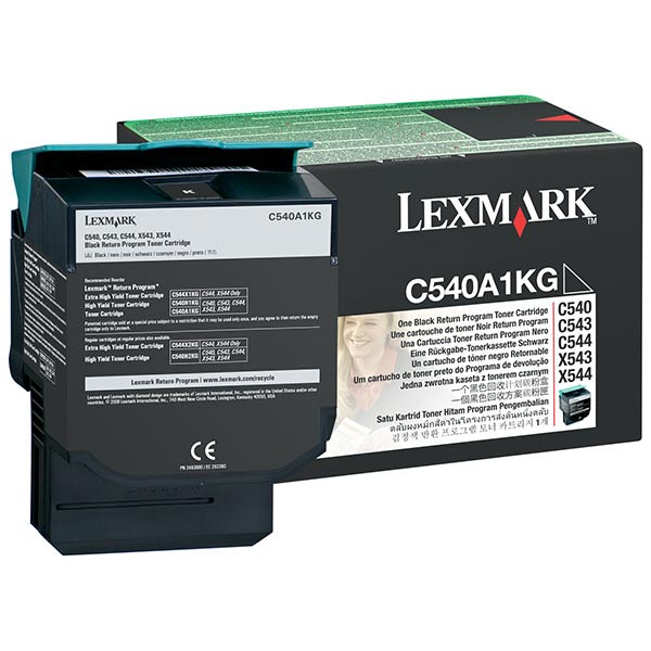 Lexmark Black Return Program Toner Cartridge for US Government (1,000 Yield) (TA