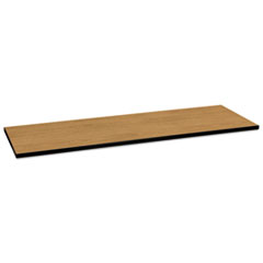 The HON Company  Rectangle Table Top, 72x24, Harvest/Black