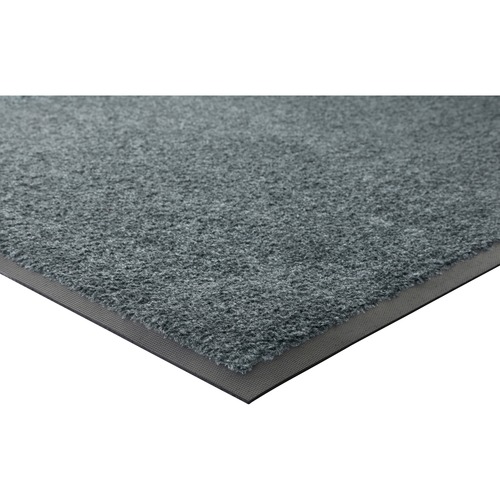 Genuine Joe  Wiper Mat, Indoor, Nylon Carpet/Rubber Back, 43-1/2"X66",GY