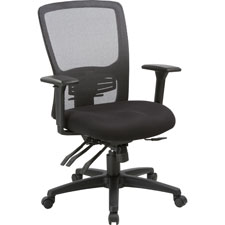 Lorell  Seat f/Chair Frames, Leather, 19-7/8"x18-1/8"x2-7/8", Black