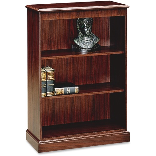 3-Shelf Laminate Bookcase, 35-3/4"x14-5/16"x49-5/8", MY