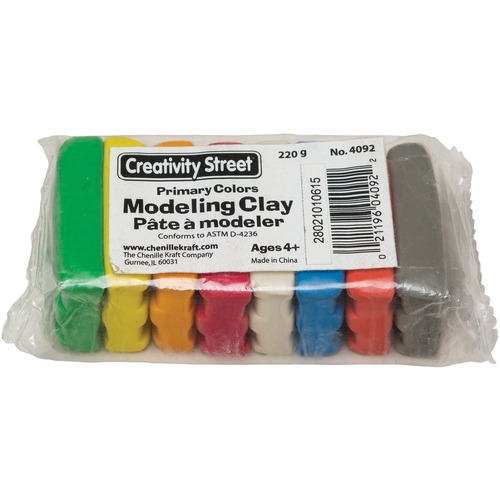 Modeling Clay 220 Grams, 8/PK, Assorted