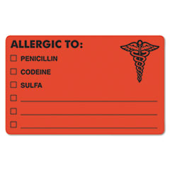 00488, LABEL,ALLERGIC TO:PENC,OE, TAB004