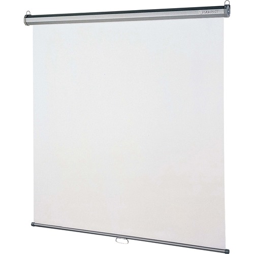 Wall/Ceiling Projection Screen, 70"x70", White Screen