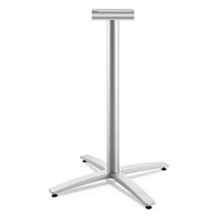 The HON Company  X-Base, Standing Height, f/42" Tabletops,41"H, Silver