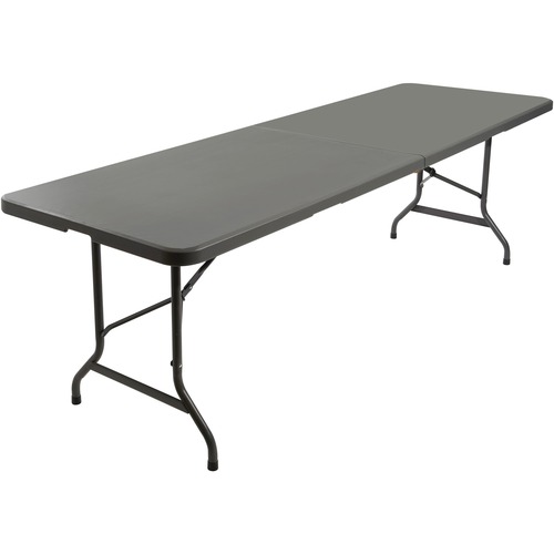 Bifold Folding Table, 30"x60", Charcoal
