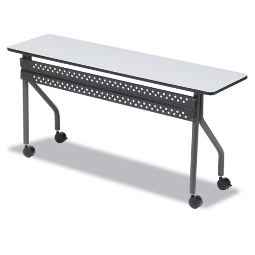 Mobile Training Table, 18"x72", Gray