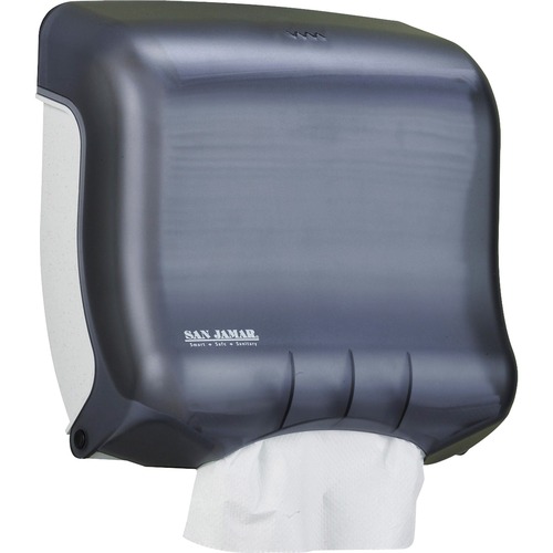 Ultrafold Towel Dispenser, 11-1/2"x6"x11-1/2", Black/Pearl