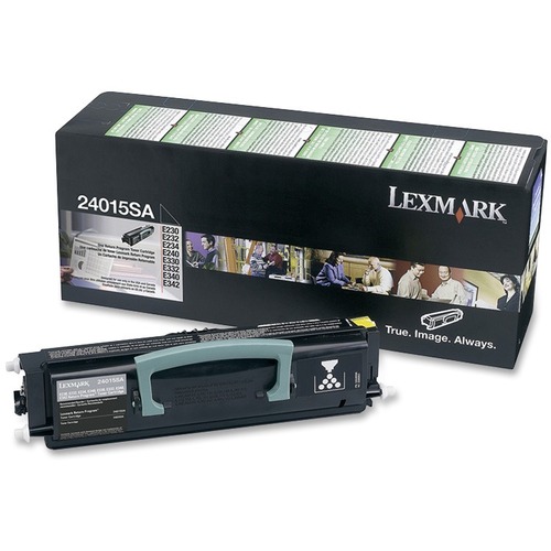 Genuine OEM Lexmark 24015SA Black Toner Cartridge