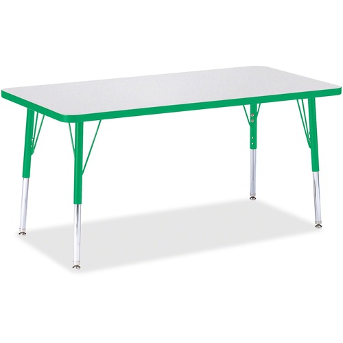 Kidz Acitivty Table, 25"x48"x15"-24", Gr