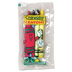CRAYONS,CELLO PACK,4CT
